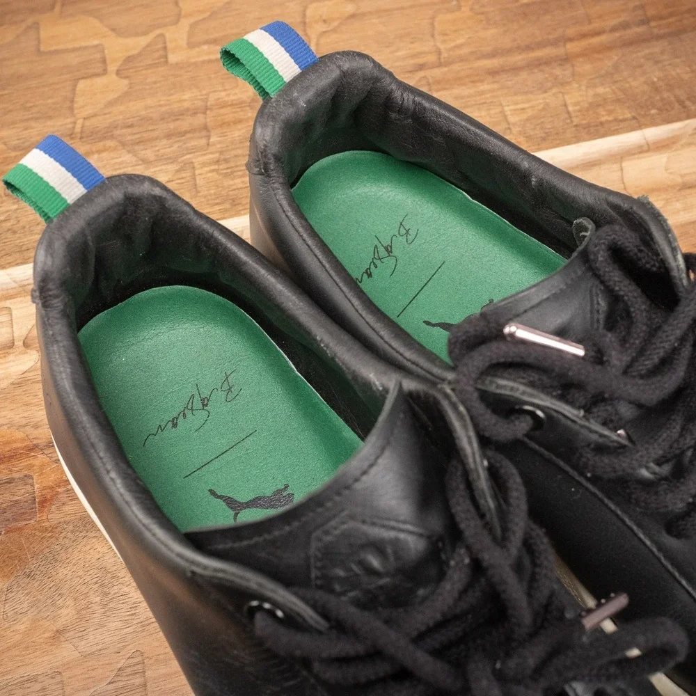 PUMA Clyde Black Sneakers Leather Big Sean Size‎ 8 US
